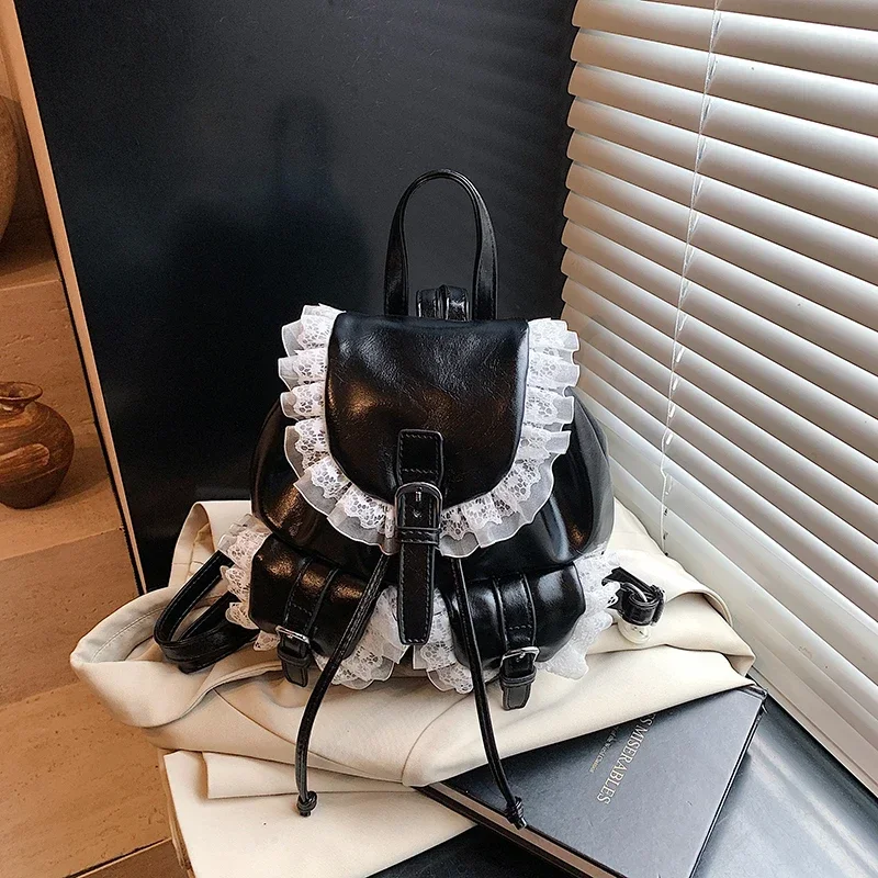 Solid PU Lace Girl Design Back - Women Bags Designer Sale reseña y precio