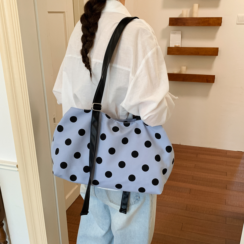 Multi-layer Canvas Polka Dot T - Women Handheld Bags reseña y precio