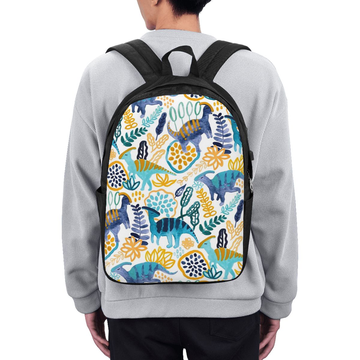 Gouache Parasaurolophuses Back - Women Bags Laptop reseña y precio
