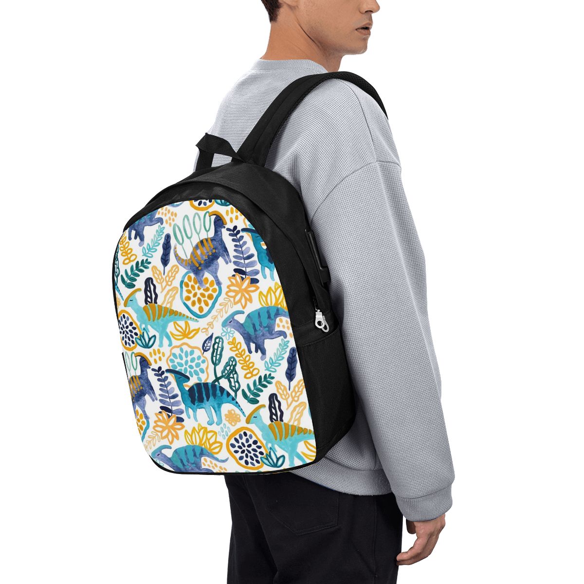 Gouache Parasaurolophuses Back - Women Bags Laptop reseña y precio