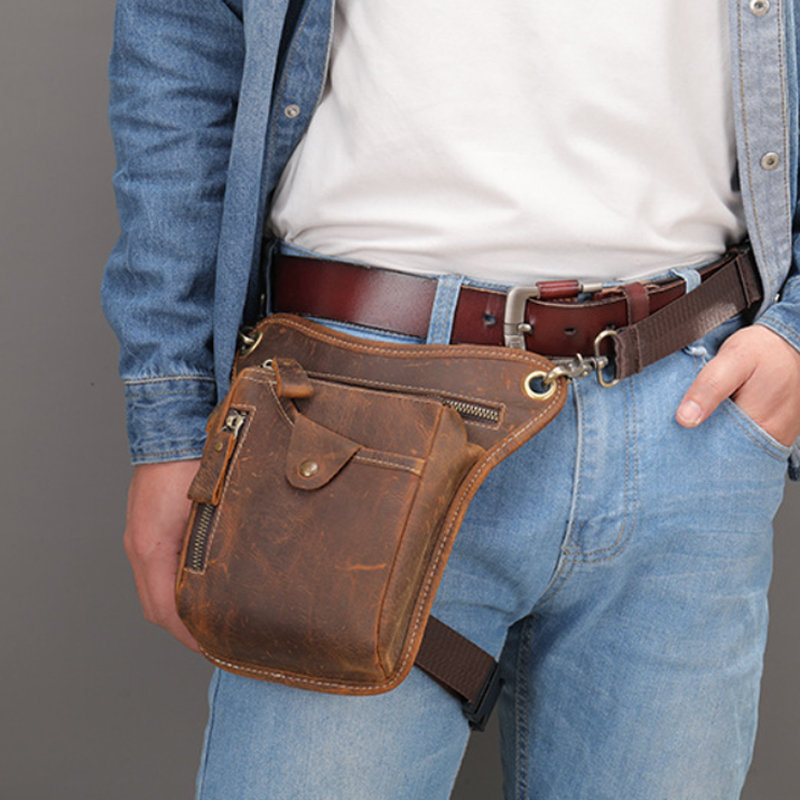 Vintage Pu Leather Waist Pack  - Women'S Vegan Bags reseña y precio