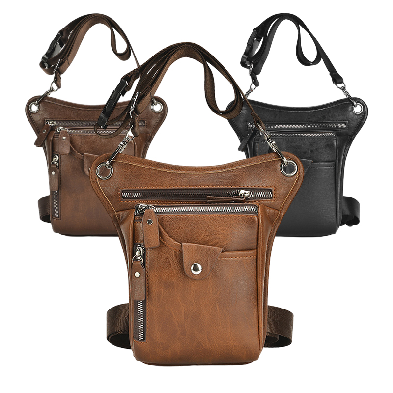 Vintage Pu Leather Waist Pack  - Women'S Vegan Bags reseña y precio