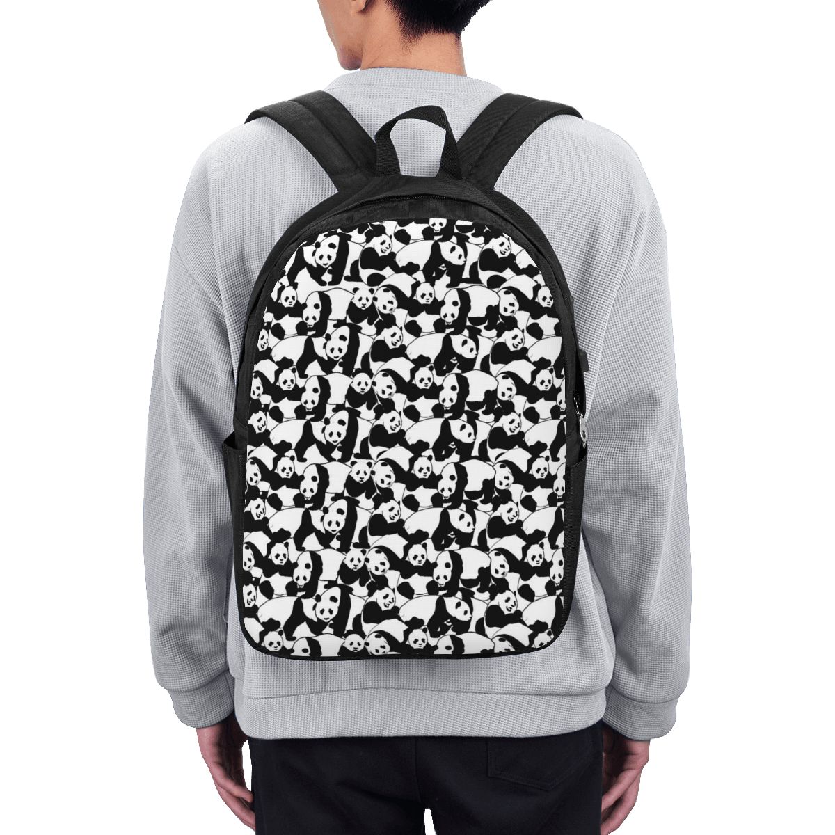 Panda Pattern Backpack Travel  - Women Bags For College reseña y precio