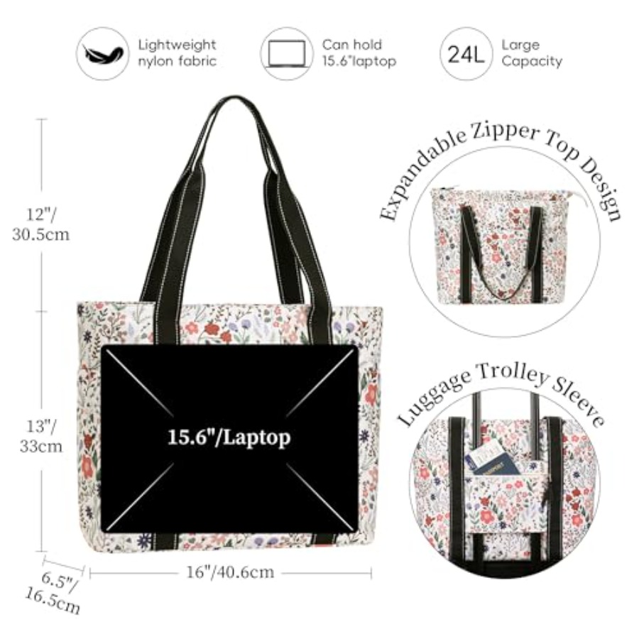 Tote Bag for Women with Laptop - Women Bags Laptop reseña y precio