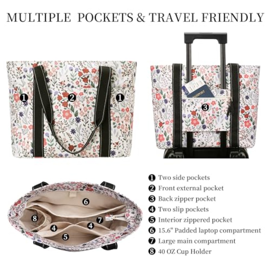 Tote Bag for Women with Laptop - Women Bags Laptop reseña y precio