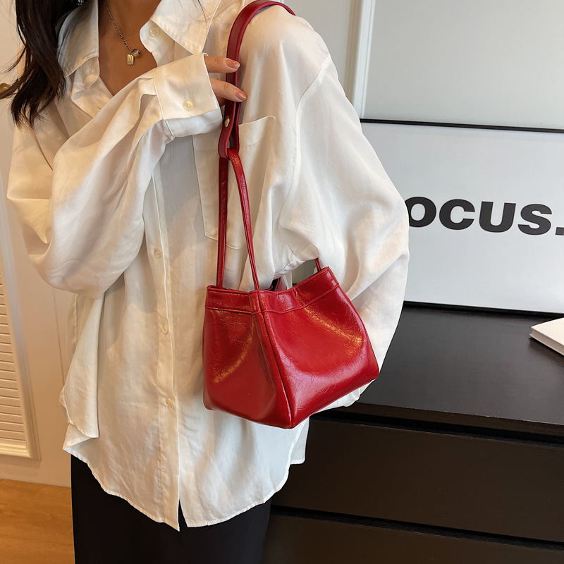 Solid Color Square PU Top-Hand - Women Bags Branded Sale reseña y precio