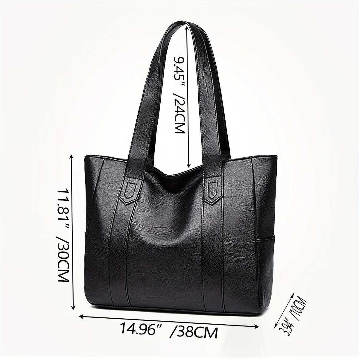 Vintage Large Capacity Tote Ba - Women'S Vegan Bags reseña y precio